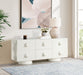 Bubble - Rubberwood with Oak Veneer Sideboard / Buffet - Simple Home Plus