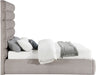 Adam - Linen Fabric Bed With 70.5" Headboard - Simple Home Plus