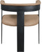 Romeo - Faux Leather Dining Chair With Black Base (Set of 2) - Simple Home Plus
