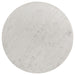 Astoria - Round Genuine Marble Coffee Table - White - Simple Home Plus