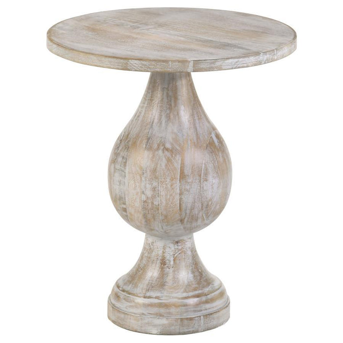 Dianella - Round Pedestal Base Accent Side Table - Simple Home Plus