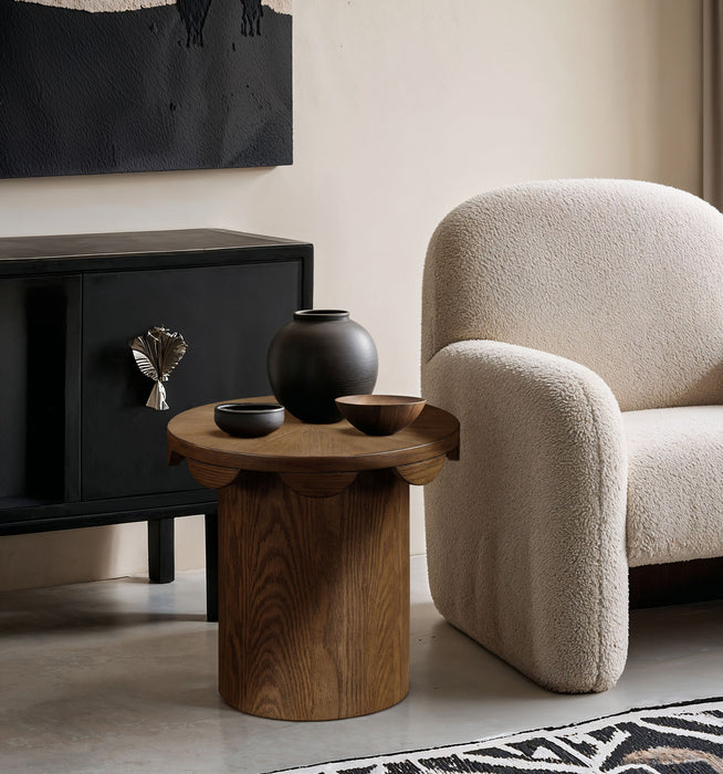 Dahlia - Oak Veneer Table - Simple Home Plus