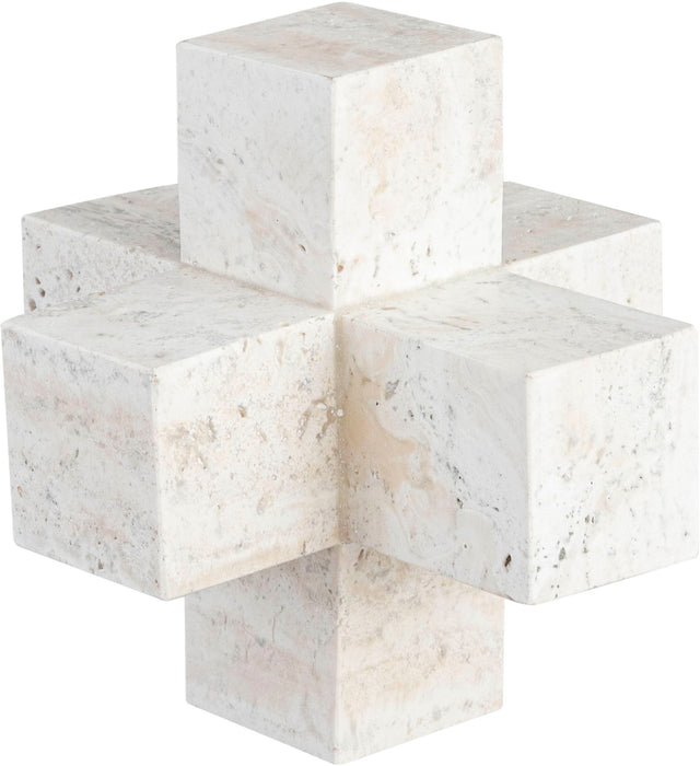 Jack - Travertine Decorative Object - Natural - Simple Home Plus