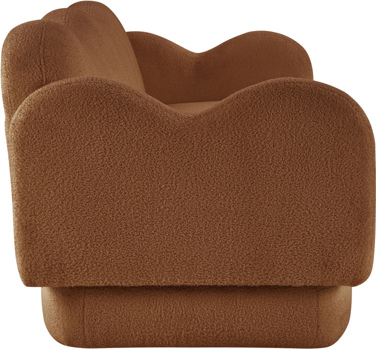 Bloom - Teddy Fabric Sofa - Saddle - Simple Home Plus