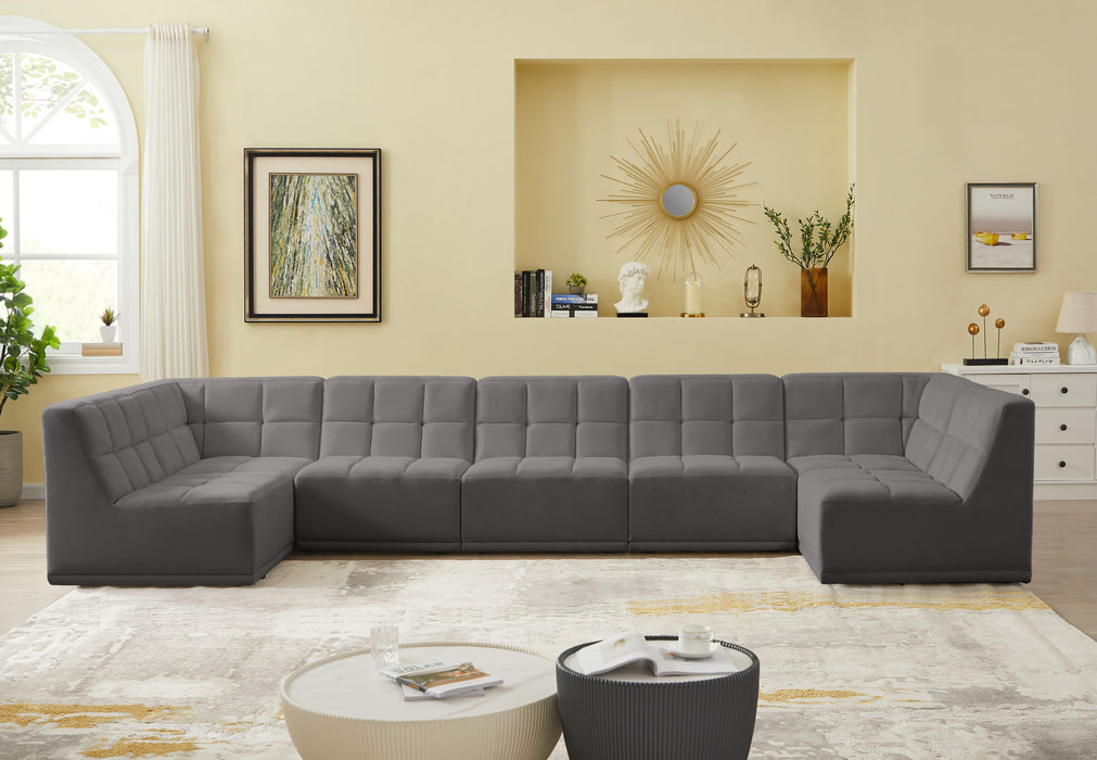 Relax - 7 Piece Modular Sectional - Simple Home Plus