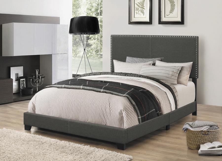 Boyd - Upholstered Panel Bed - Simple Home Plus