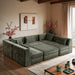 Stellar - 6 Piece Upholstered Modular Sectional - Simple Home Plus