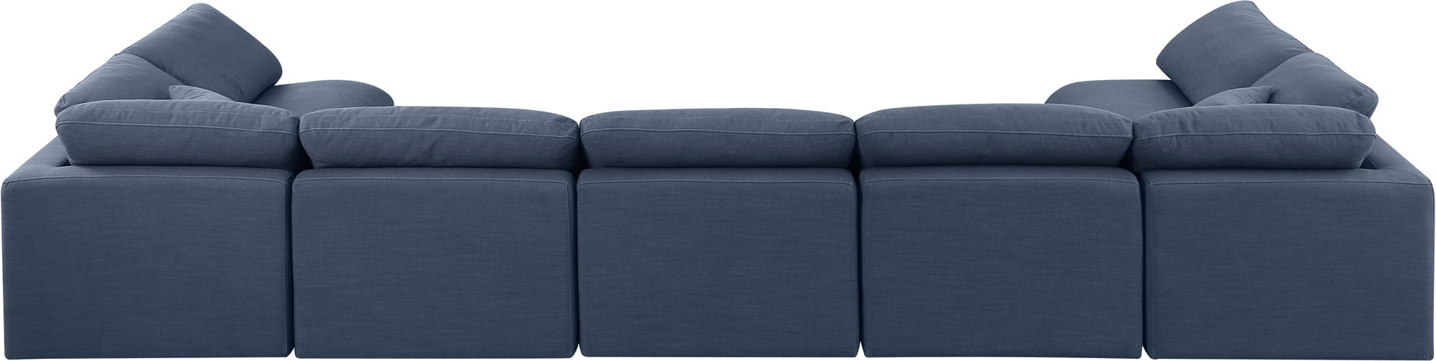 Indulge - Linen 7 Piece Modular U-Shaped Sectional - Simple Home Plus