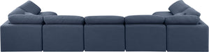 Indulge - Linen 7 Piece Modular U-Shaped Sectional - Simple Home Plus