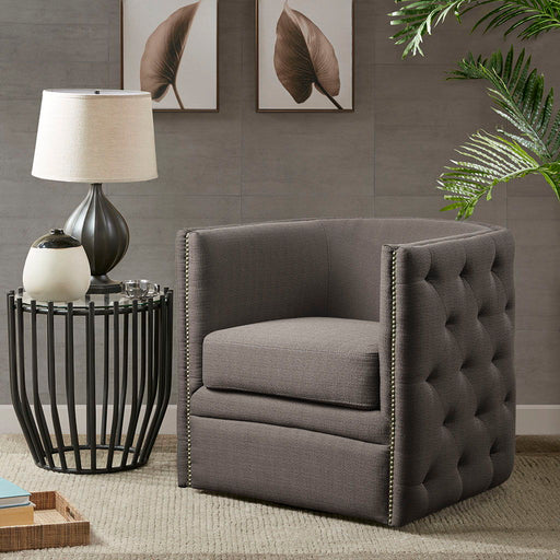 Capstone - Swivel Chair - Taupe - Simple Home Plus