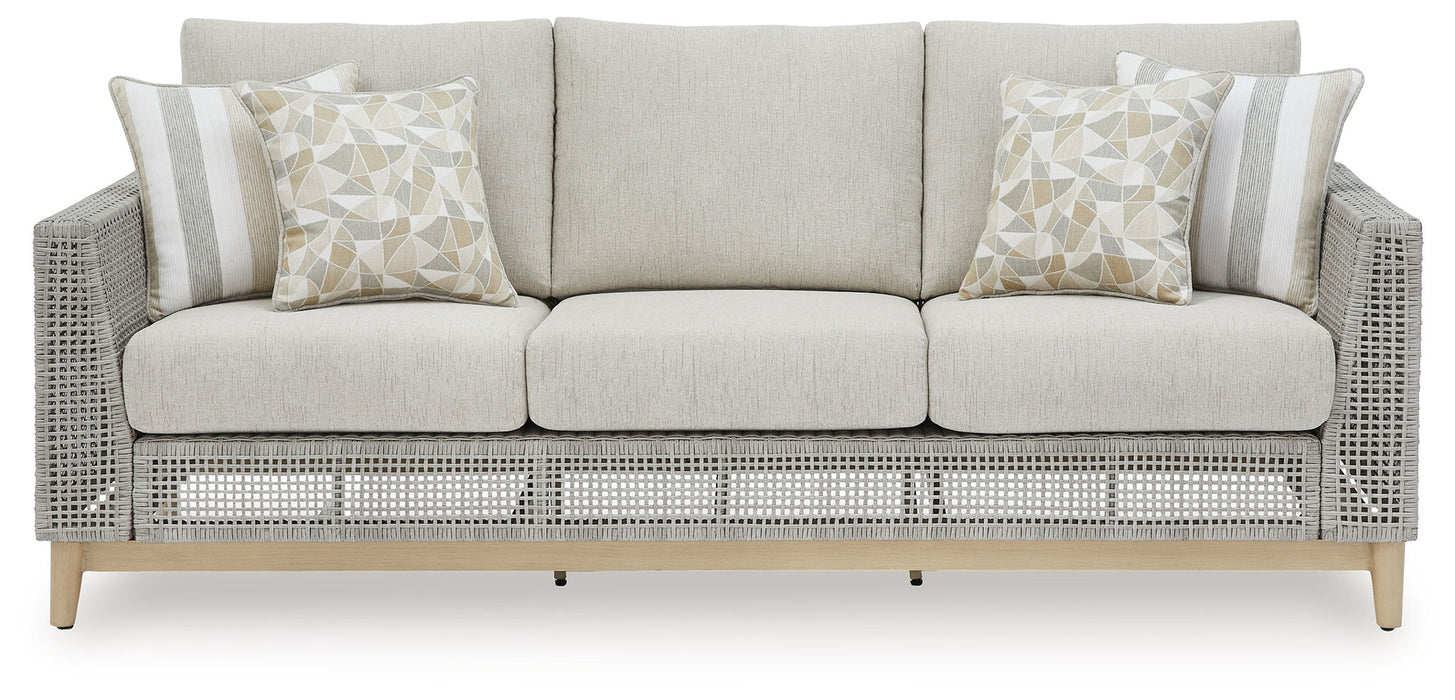 Seton Creek - 4 Pc. - Lounge Set - Gray - Simple Home Plus