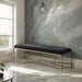 Valley - Bench With Gold Frame - Simple Home Plus