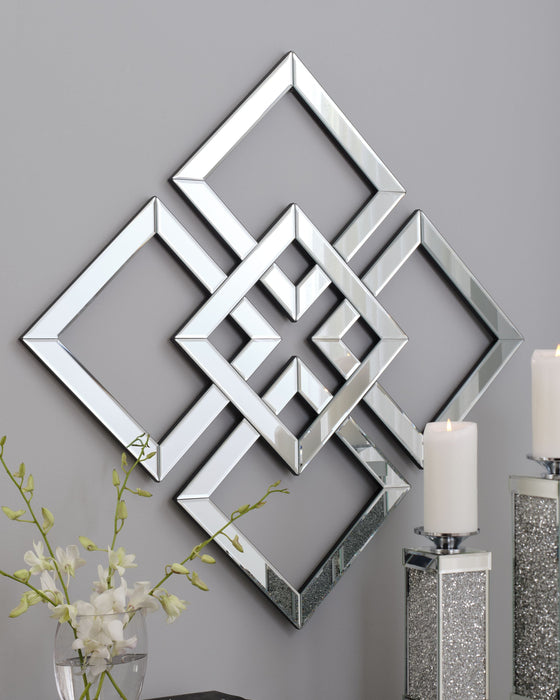 Quinnley - Metallic - Accent Mirror - Simple Home Plus