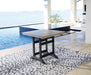 Fairen Trail - 5 Pc. - Counter Dining Set - Black / Driftwood - Simple Home Plus