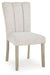 Larawyn - Dining Upholstered Side Chair (Set of 2) - Bisque - Simple Home Plus