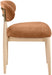 Riccio - Fabric Dining Side Chair (Set of 2) - Natural Frame - Simple Home Plus