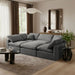 Indulge - Velvet 6 Piece Modular Sectional - Simple Home Plus