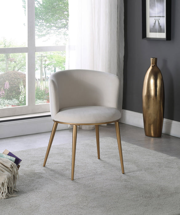 Skylar - Dining Chair with Gold Legs (Set of 2) - Simple Home Plus