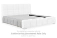 Grendusk - California King Upholstered Rails - Light Gray - Simple Home Plus