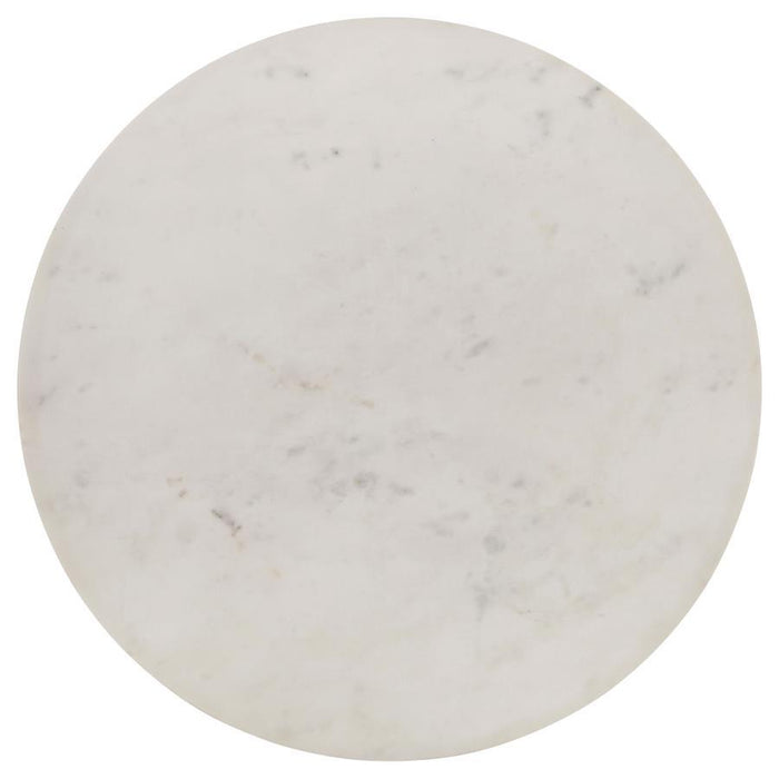 Aldis - Round Marble Top Table - Simple Home Plus