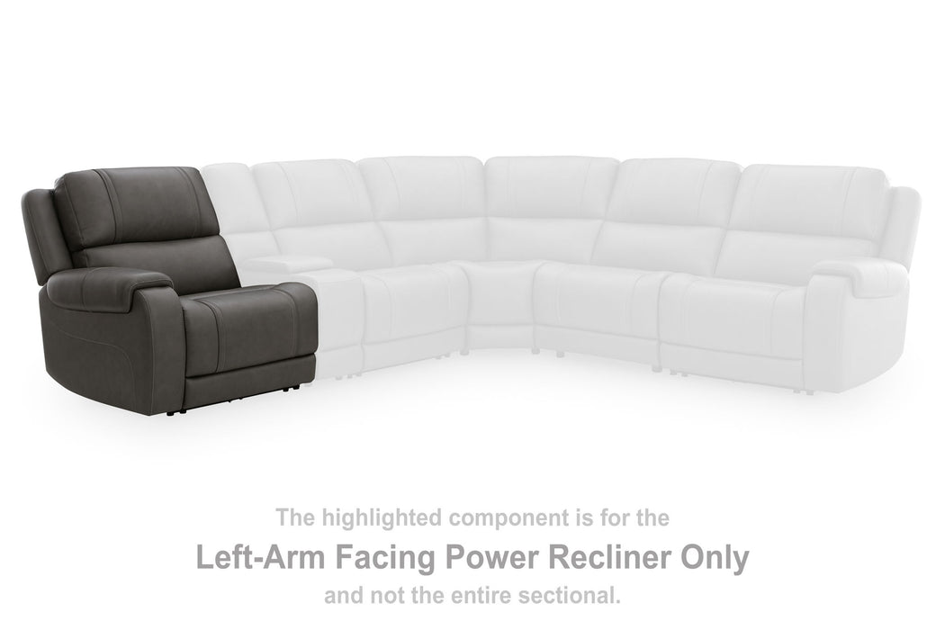 5Z - Pittson - LAF Zero Wall Power Recliner - Anchor - Simple Home Plus