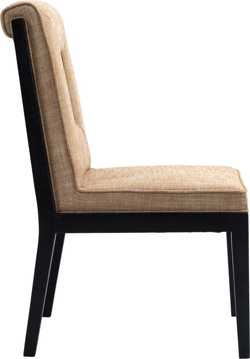 Gwendolyn - Dining Side Chair With Black Frame (Set of 2) - Simple Home Plus