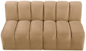 Arc - Velvet 2 Seats Modular Sofa - Simple Home Plus