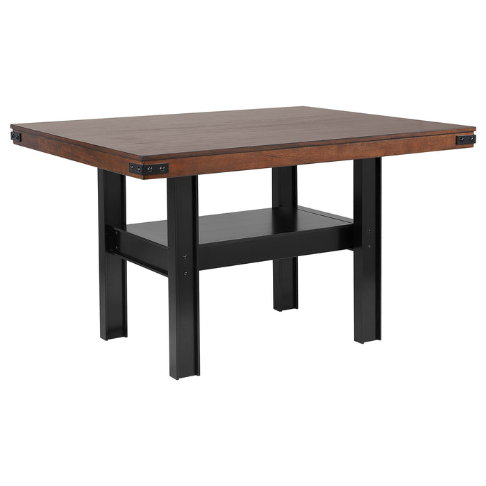 Patterson - Counter Height Dining Table - Mango Oak - Simple Home Plus
