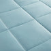 Winfield - 300 Thread Count Cotton Shell Luxury Down Alternative Comforter - Light Blue - Simple Home Plus