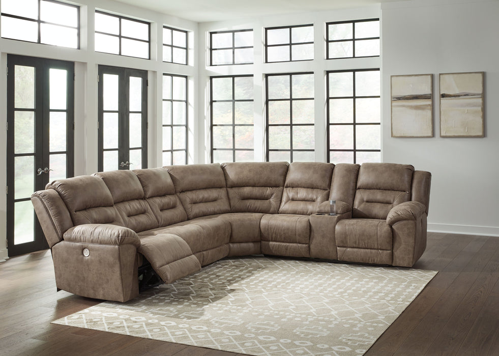 Ravenel - Power Reclining Sectional - Simple Home Plus