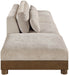 Turin - Chenille Fabric Upholstered Modular Sectional - Taupe - Simple Home Plus