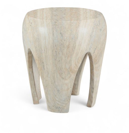 Moxie - Concrete And Fiberglass Indoor / Outdoor End Table - Simple Home Plus
