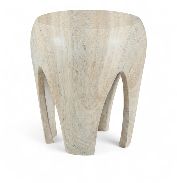 Moxie - Concrete And Fiberglass Indoor / Outdoor End Table - Simple Home Plus