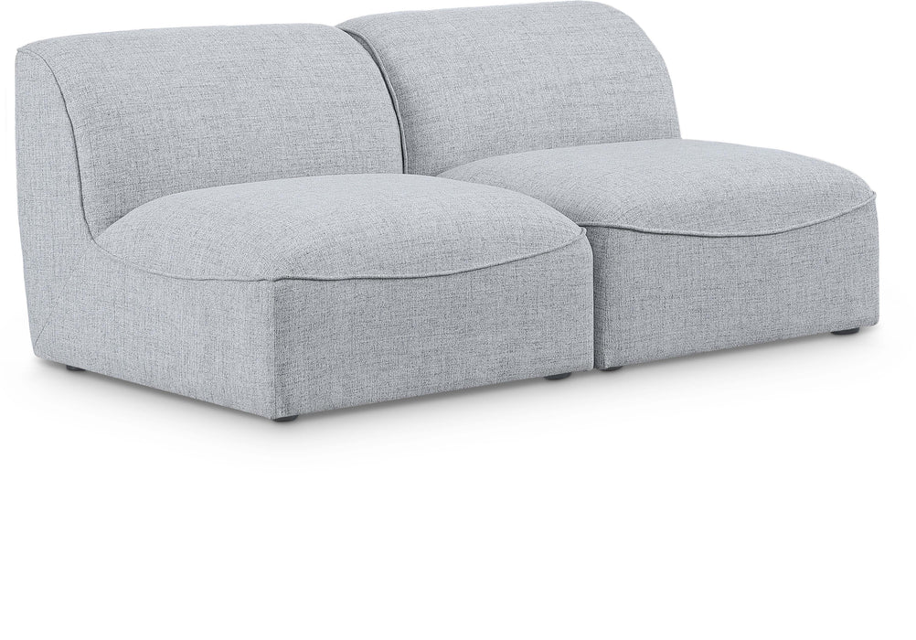 Miramar - 2 Seat Armless Modular Sofa - Simple Home Plus