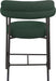 Blake - Counter Stool With Black Base (Set of 2) - Simple Home Plus