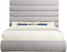 Adam - Boucle Fabric Bed With 70.5" Headboard - Simple Home Plus