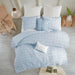 Brooklyn - Comforter Set - Blue - Simple Home Plus