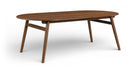 Leesa - Solid Wood And Walnut Veneer Dining Table - Simple Home Plus