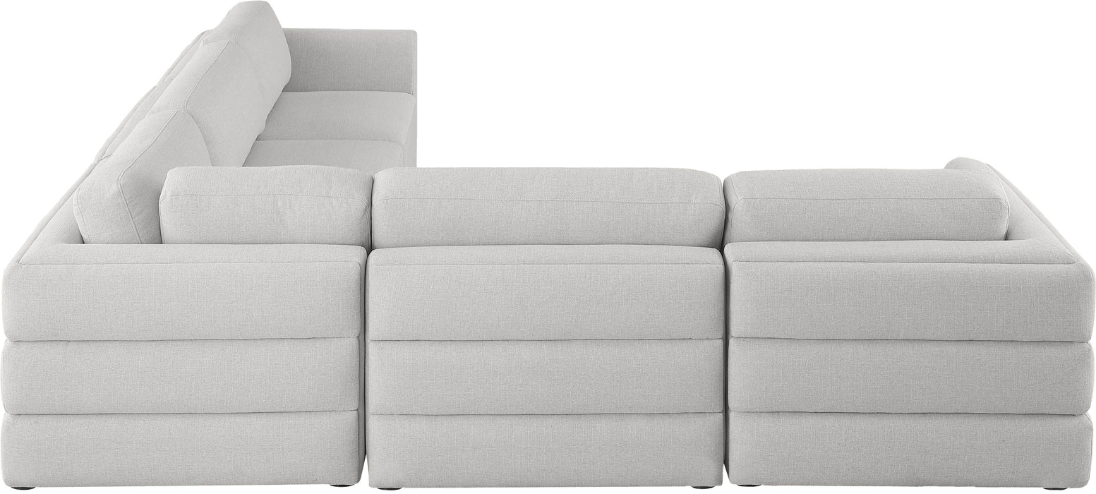 Beckham - 5 Piece Modular Corner Sectional - Simple Home Plus