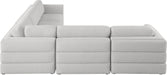 Beckham - 5 Piece Modular Corner Sectional - Simple Home Plus
