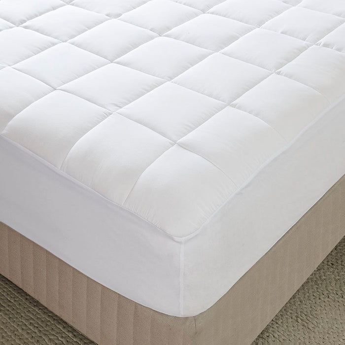 Highline - Twin Long 3M Scotchguard Mattress Pad - White - Simple Home Plus