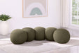 Apollo - Boucle Fabric Bench - Simple Home Plus