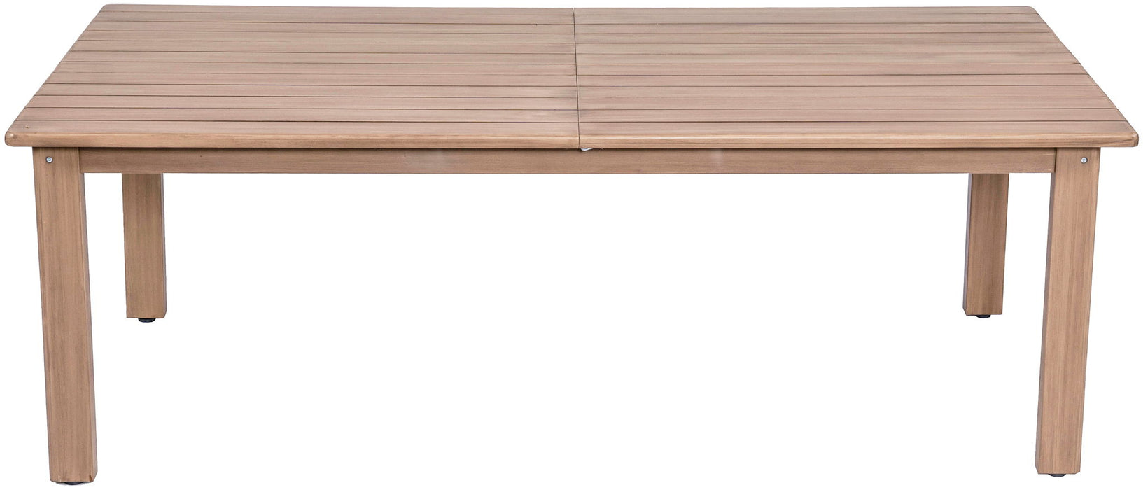Newport - Acacia Wood 86.75" / 108" Outdoor Patio Dining Table - Natural - Simple Home Plus