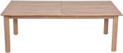 Newport - Acacia Wood 86.75" / 108" Outdoor Patio Dining Table - Natural - Simple Home Plus