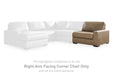 Veronella - RAF Corner Chair - Sahara - Simple Home Plus
