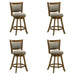 Aiden - Modern Farmhouse Swivel Wood Counter Height Kitchen Bar Stool - Simple Home Plus