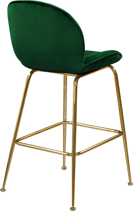 Paris - Stool with Gold Legs (Set of 2) - Simple Home Plus