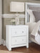 Maeling - Two Drawer Night Stand - Simple Home Plus