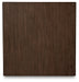 Hannodream - Warm Brown - Square Cocktail Table - Simple Home Plus