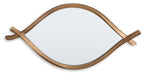 Bartner - Antique Gold Finish - Accent Mirror - Simple Home Plus
